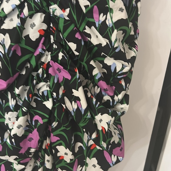 Veronica Beard floral short sleeve knee length dress - Picture 4 of 5